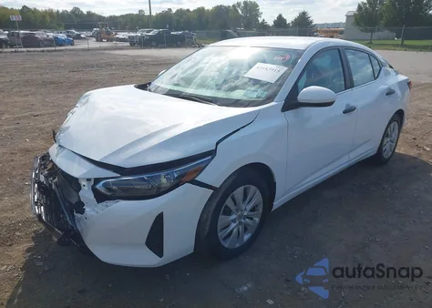 2025 Nissan Sentra S from USA, damaged, VIN 3N1AB8BV4SY236040